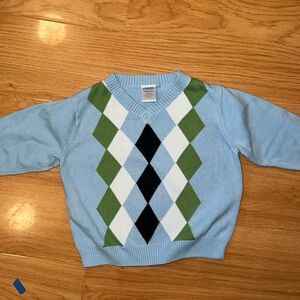 Gymboree Argyle Sweater Size 12 - 18 Mo